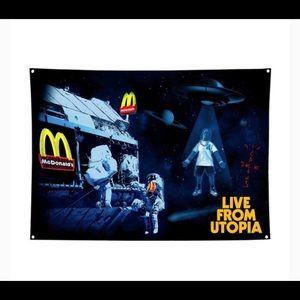 Travis Scott x Mcdonalds Live from Utopia Flag